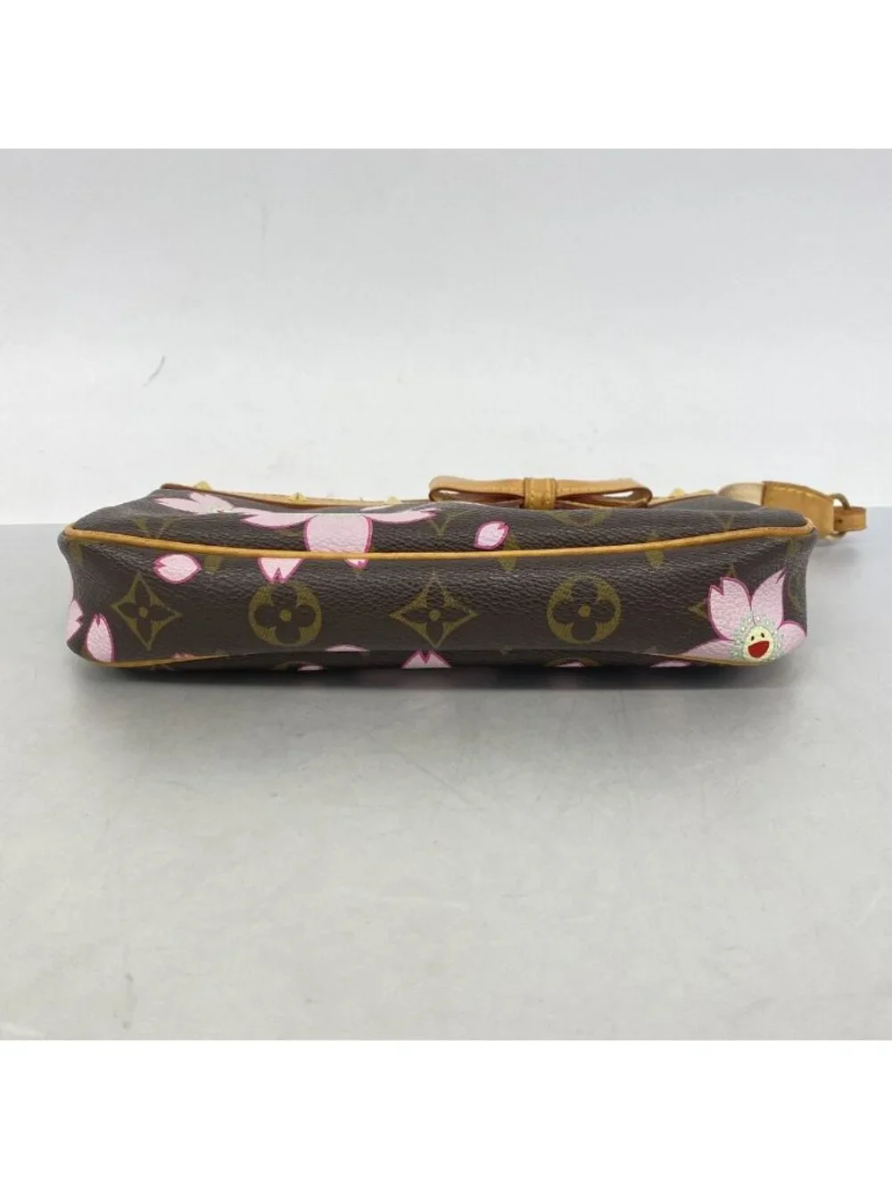 Louis Vuitton Pouch Monogram Cherry Blossom Pochette Accessoires Brown Takashi